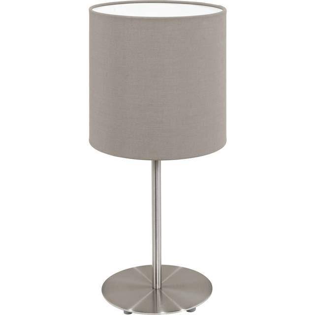 Eglo Pasteri 400mm Table Lamp with a Taupe Shade