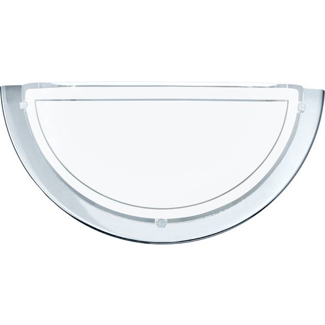 Eglo - Planet 1 Half Round Bright Chrome Wall Light EG83156