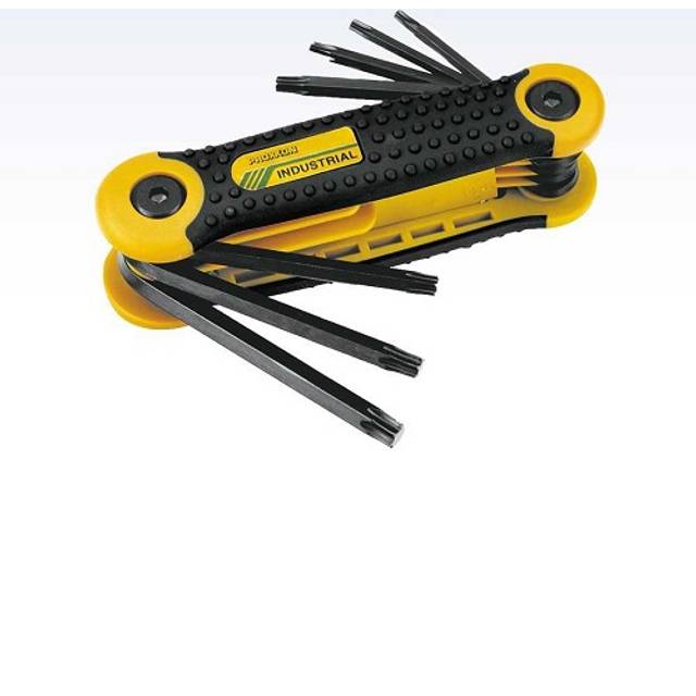 PROXXON 8 Piece Folding Torx Key Set - TX9 to TX40