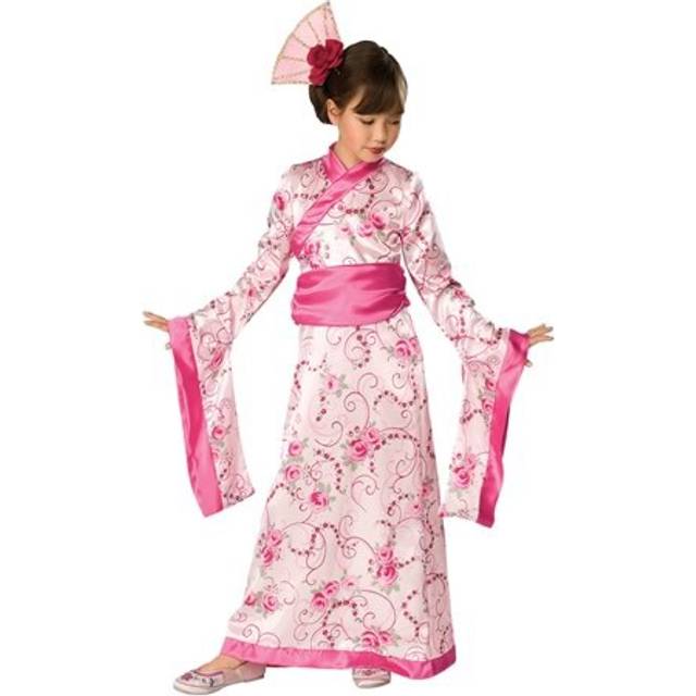 Girls aisain princess kimono costume geisha japanese book week fancy dress party