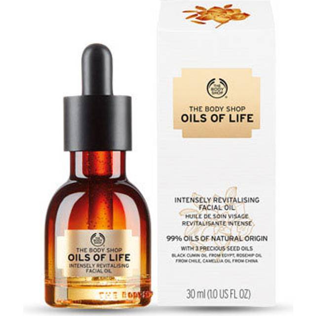 The Body Shop Oils Of Life Intensely Revitalizing Facial Oil  1 Fl Oz (Vegan)
