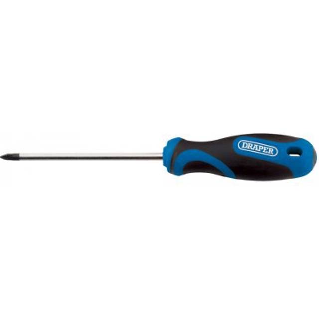 Draper Soft Grip Cross Slot Screwdriver, No.1 x 75mm