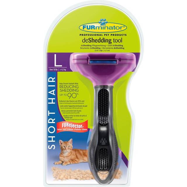 Furminator T691661 Kattborste, Svart, Violett