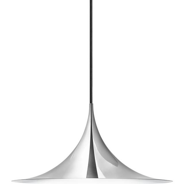 GUBI Semi pendel Ø47 cm Chrome - Silverfärgad