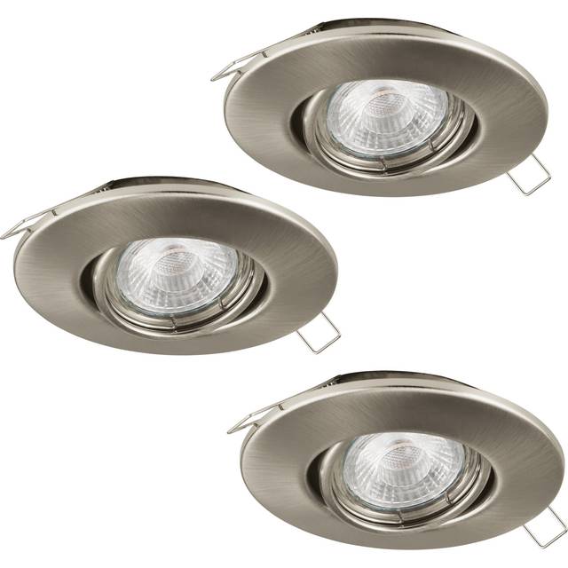 Eglo - Tedo Recessed Downlight White - 3 Pack 3 Step Dimming
