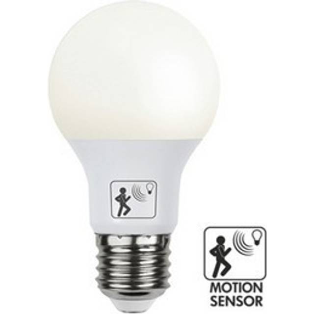 LEDlampa Opal med rörelsesensor E27 4,3W/827 (40W)