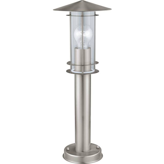Eglo Lisio - 1 Light Outdoor Short Bollard Stainless Steel IP44, E27
