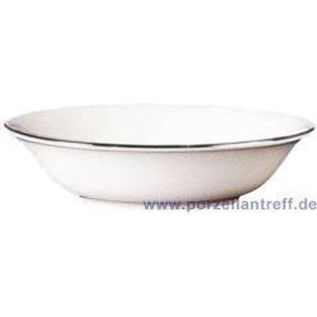 Vera Wang Grosgrain Cereal Bowl 16cm - Platinum