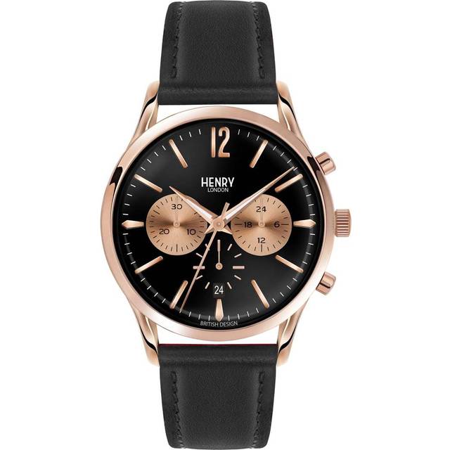 Henry London Watch Richmond Mens - Black