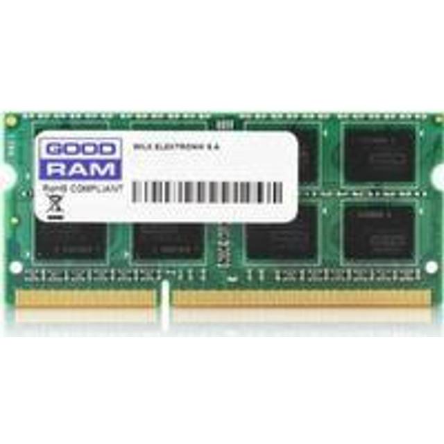 Goodram 4 GB DDR3 minnesmodul 1 600 MHz – minnesmoduler (4 GB, 1 x 4 GB, DDR3, 1 600 MHz, grön)