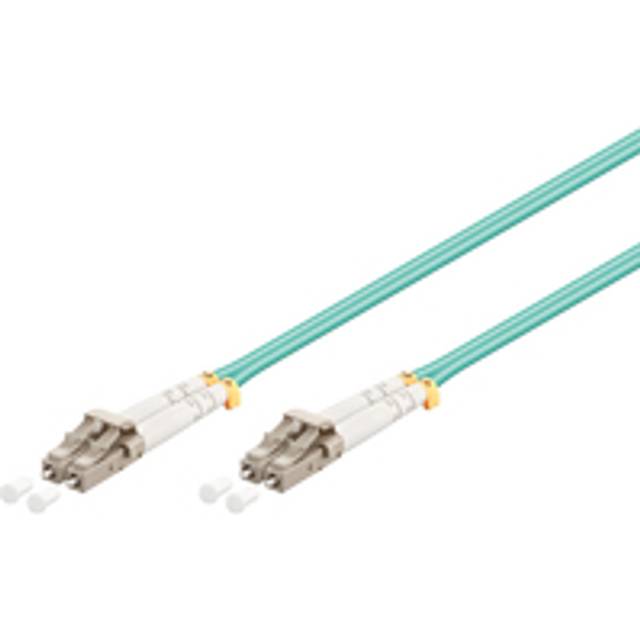 StarTech.com Fiber Optic Cable - 10 Gb Aqua - Multimode Duplex 50/125 - LSZH - LC/LC - 2 m