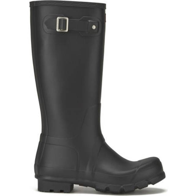 Hunter Original Rubber Men's Tall Wellington Boots - Black - UK 9