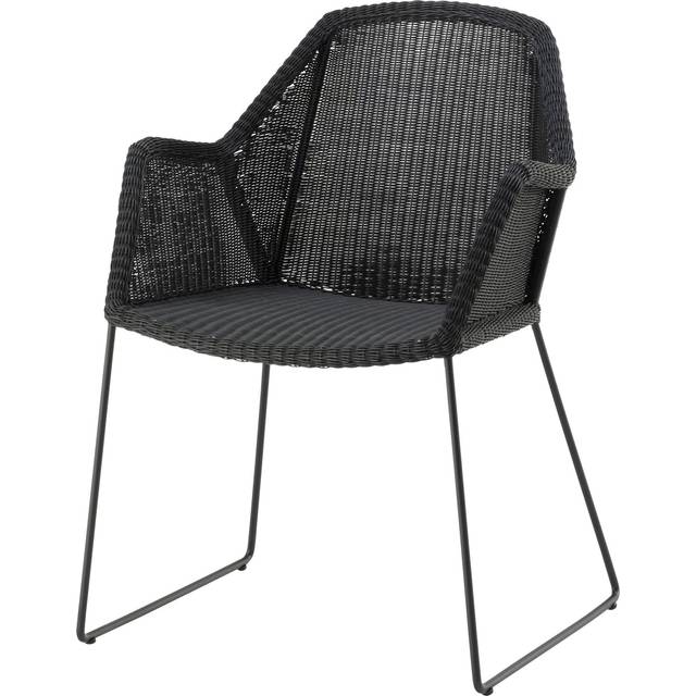 Cane-line - Breeze Chair 5464 LI/LS/LW - Trädgårdsstol - Black - B: 60 x D: 62 x H: 83 x SH: 45 cm