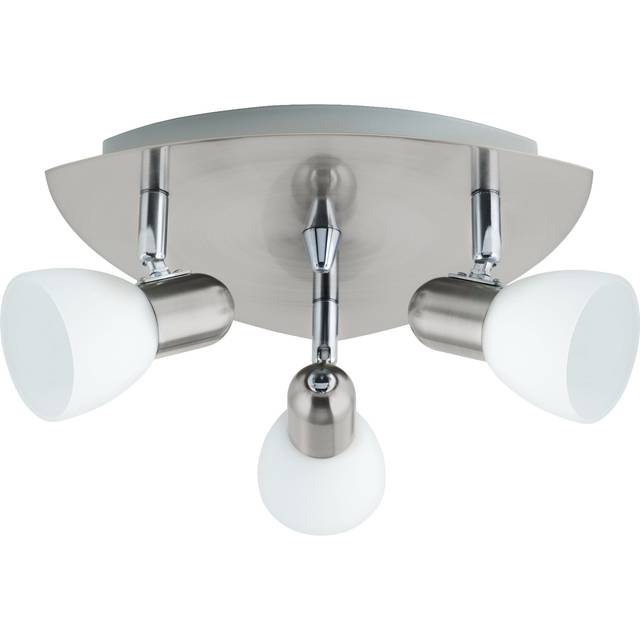 Eglo Lighting Enea 3 Light Triple Adjustable Spotlight Satin Nickel, E14