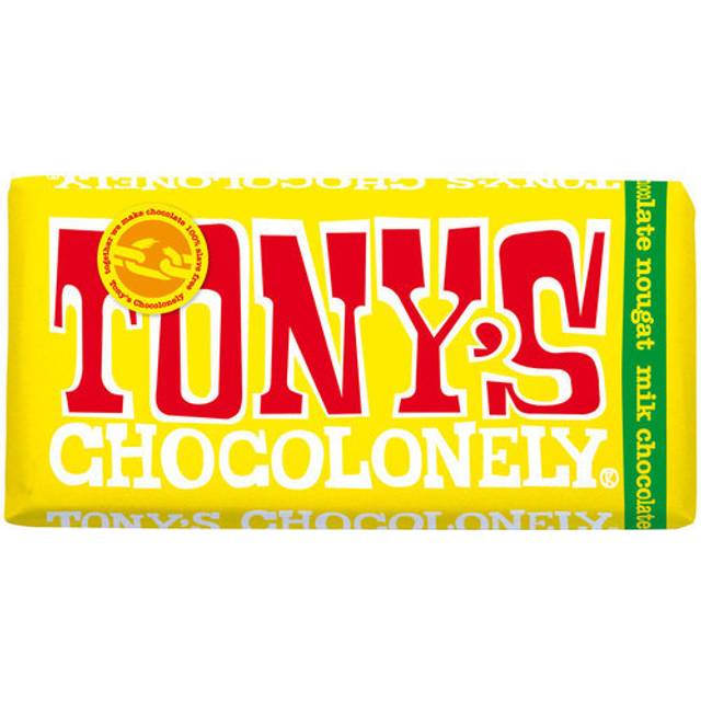 Tony's Chocolonely Milk Chocolate Almond Honey Nougat 180 g - Multi