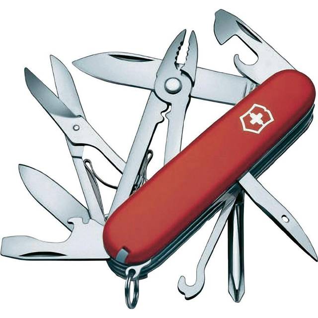 Victorinox Deluxe Tinker Pocket Knife - Red