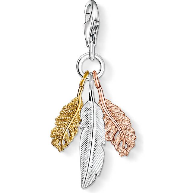 THOMAS SABO Charm Club Club SET0359-494-11-L142 Hängsmycke, Silver, Guld, En Storlek