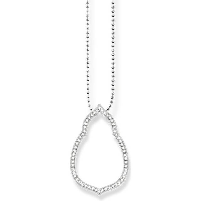 THOMAS SABO Silver Open Work Cubic Zirconia Pendant KE1379-051-14-L60V