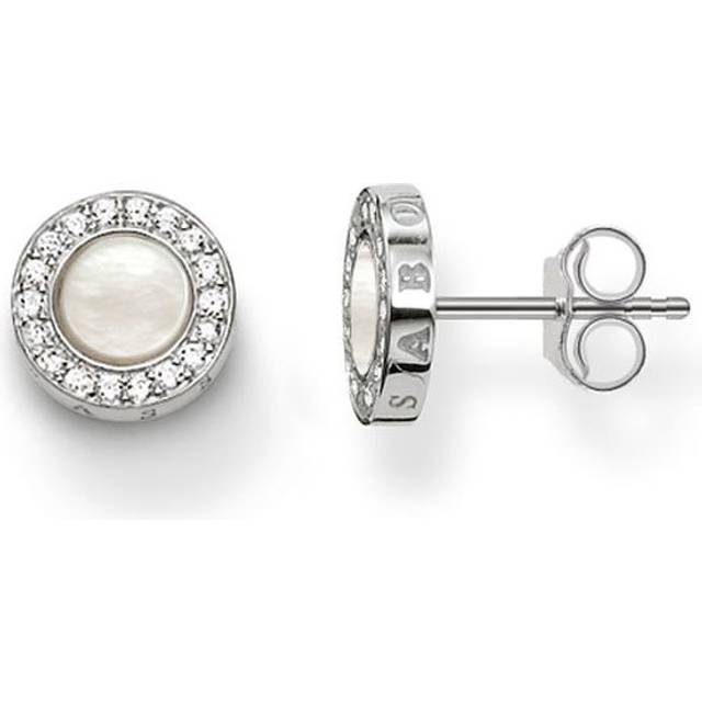 Earrings Thomas Sabo H1861-030-14 Earrings Classic Nails PavaWhite Silver Crystal Woman