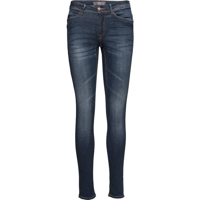 ICHI IHERIN IZARO ljusblå IZARO ljusblå blekt – jeans – 20100292, Blå (Medium Blue 19037), 25W x 32L