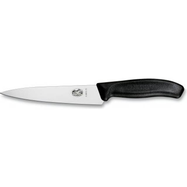 Victorinox Carving Knife 22cm plain edge blade - Polypropylene handle Swiss Kitchen knife