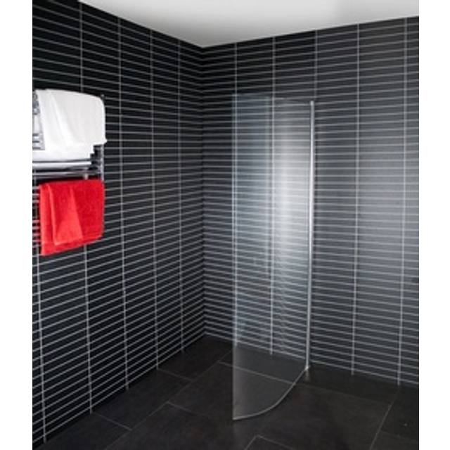 Duschvägg Arrow Wall 70Cm Tonat Glas