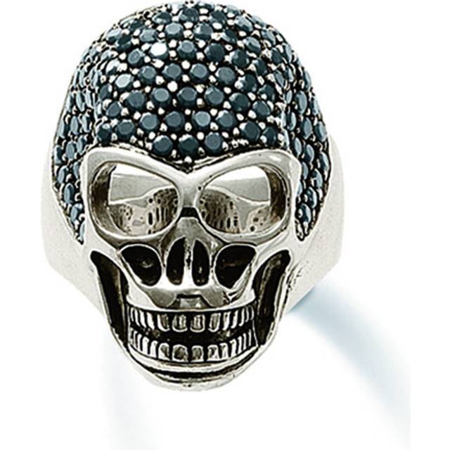 Thomas Sabo | Ring dödskalle pavé | Silver | 56