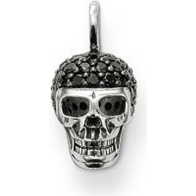 Thomas Sabo Pendant skull pav&#xE9; black PE480-051-11 - black/silver-coloured - one size