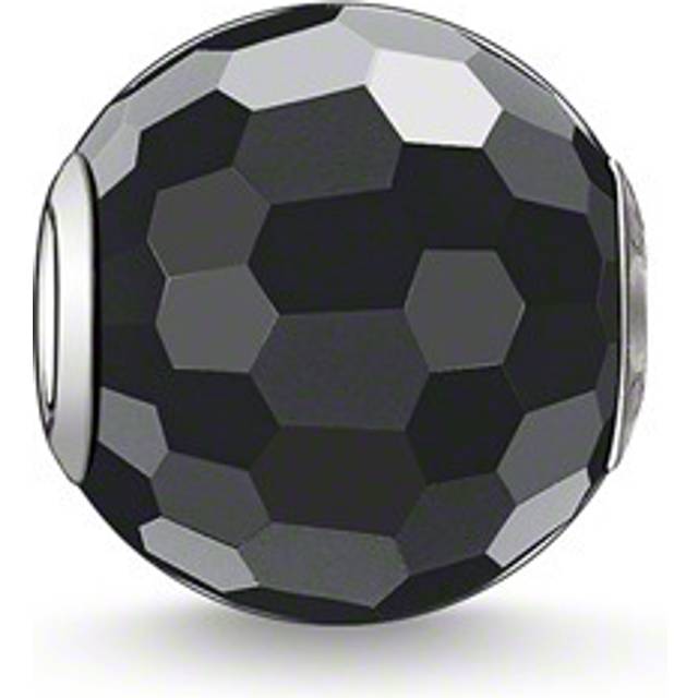 Thomas Sabo Bead obsidian faceted black K0003-023-11 - black/silver-coloured - one size