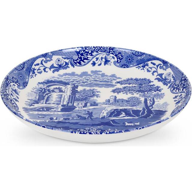 Blue Italian Pasta Bowl
