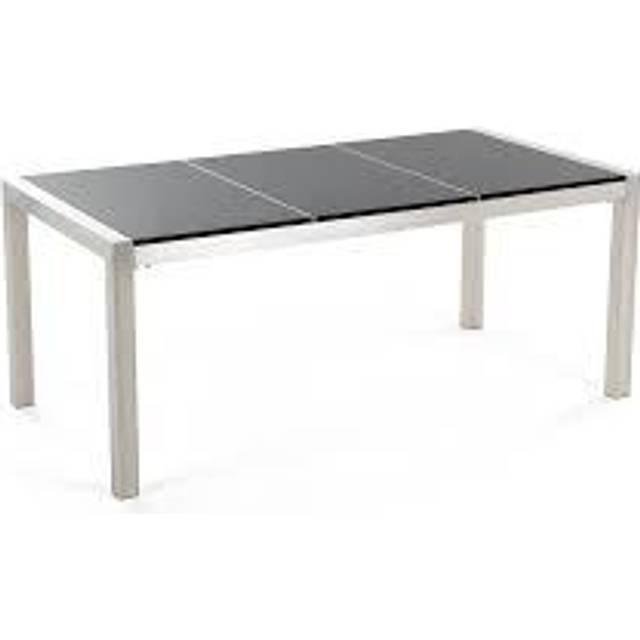 Garden Dining Table GROSSETO 220 cm 100 cm Eucalyptus Wood Brown