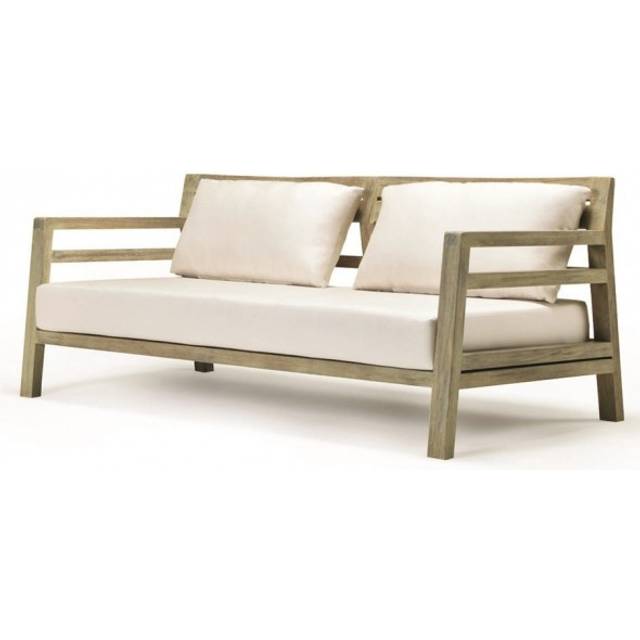 Ethimo - Costes Soffa 3-sits - Pickled Teak
