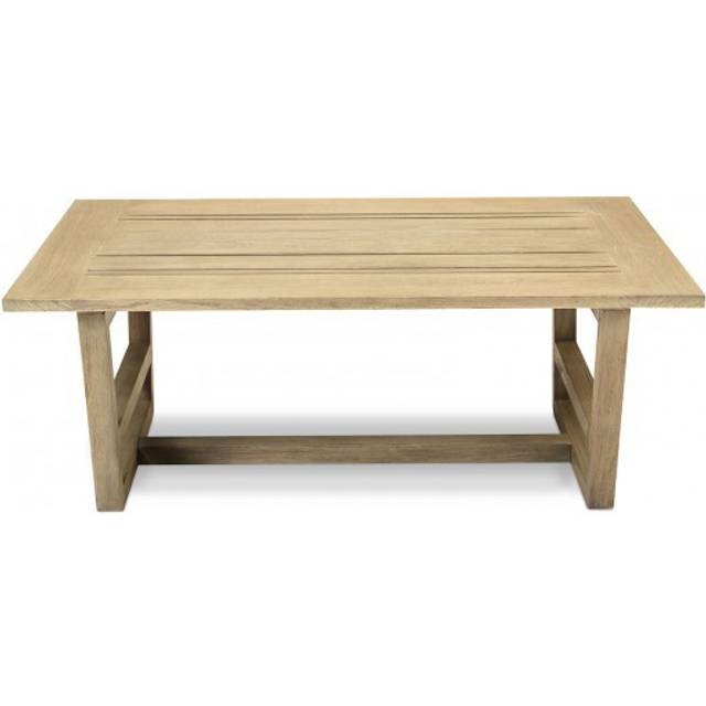 Costes Coffee Table 120x80 cm, Pickled Teak
