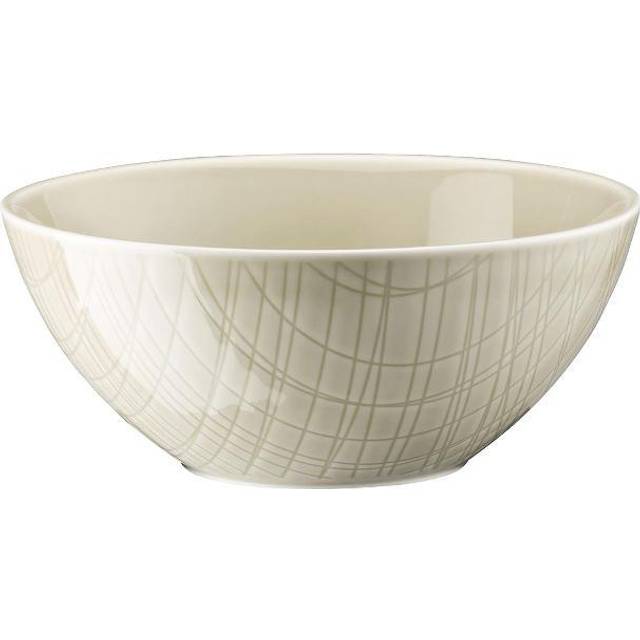 Mesh Relief Müsliskål 55cl - Vit