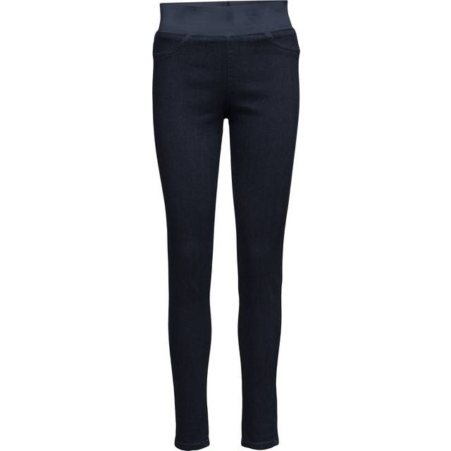 FREE/QUENT Pants From Freequent In A Soft Denim. The Pants Have A Simple Silhouette With An |Blå |S
