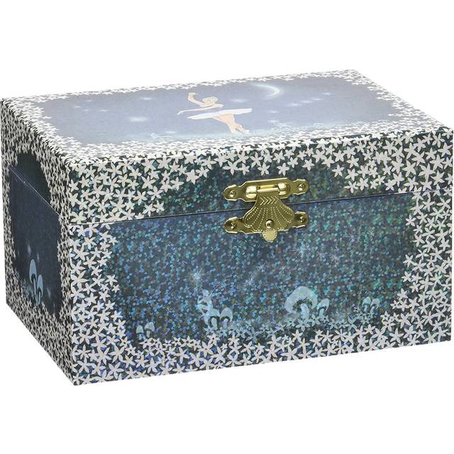 TROUSSELIER Ballerina TROUS50070 Speldosa, Midnattsblå, 15 cm x 8,5 cm x 10,5 cm