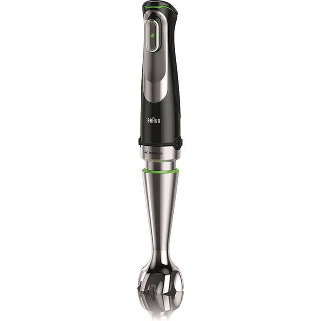 Braun MultiQuick 9 Hand Blender, Hand Mixer, XL Food Processor, Active PowerDrive Technology, Chopper 500ml, 600 ml BPA-Free Beaker with Lid, 1200W, M