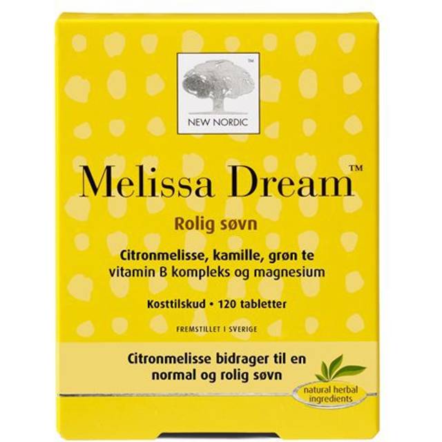 New Nordic Melissa Dream Tabletter 120 st