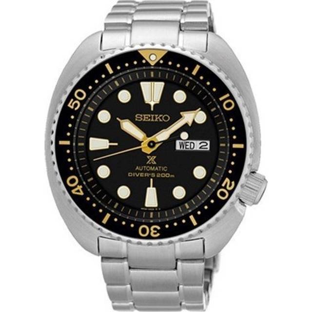 Seiko Watch Prospex Turtle Mens - Black