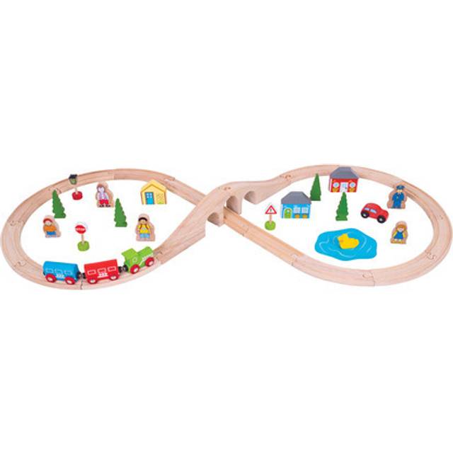 Bigjigs - Figure of Eight Train Set