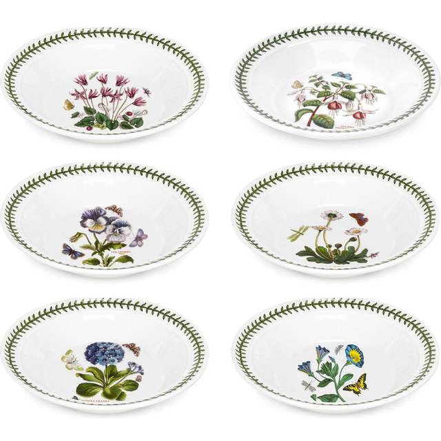 Portmeirion, Botanic Garden - Soup Plates - White