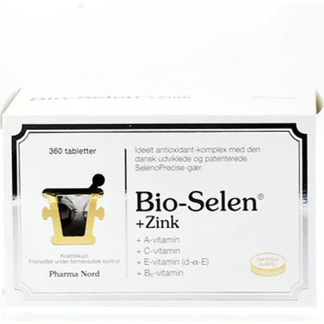 Bio-Selen + Zink - 360 tabletter