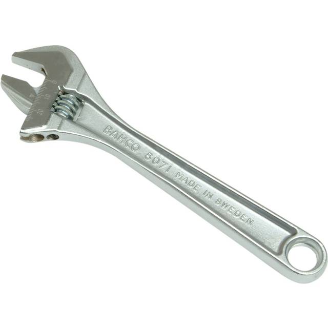 Bahco Adjustable Spanner, Steel, 8in./205mm Length, 27mm Jaw Capacity- you get 5