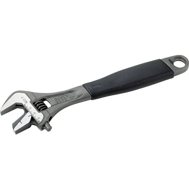 Bahco Adjustable Spanner, Steel, 10in./257mm Length, 33mm Jaw Capacity