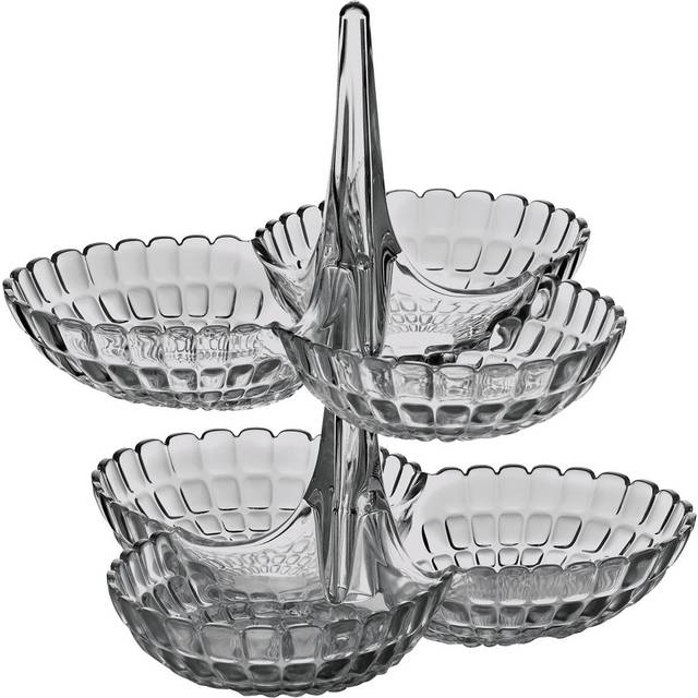 Tiffany Set of 2 Hors DOeuvres Dishes Transparent 27x25xh255 cm 19920100