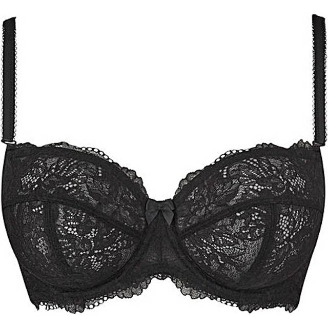 Ella Lace Multiway Wired Bra Black - 48C