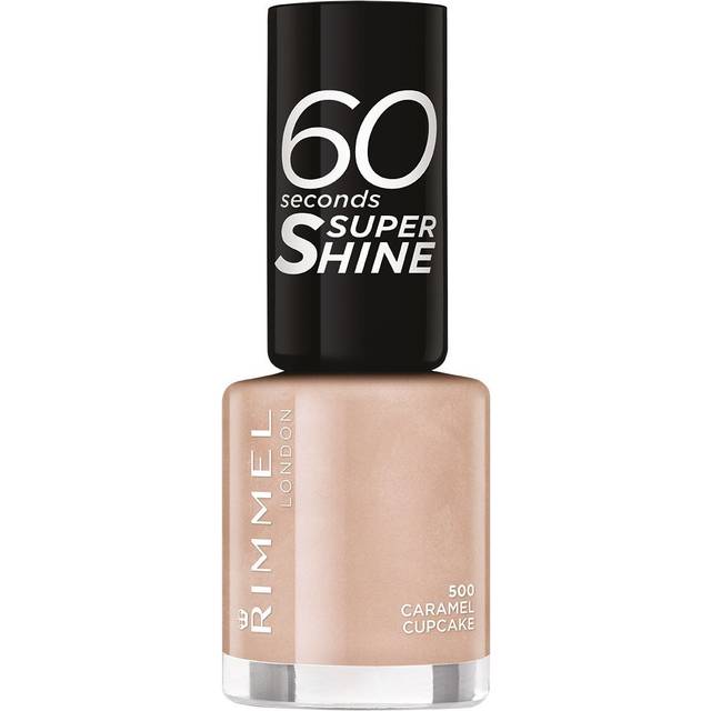Rimmel 60 Seconds Super Shine Nail Polish 8ml - 500 Caramel Cupcake