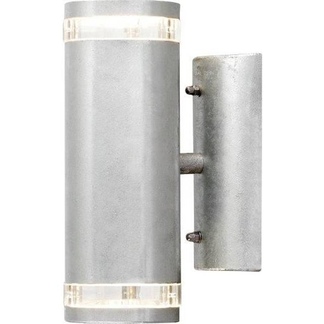 Modena 2 - Bulb Outdoor Armed Sconce - Matt Black (23.5cm H X 9cm W X 14.5cm D)