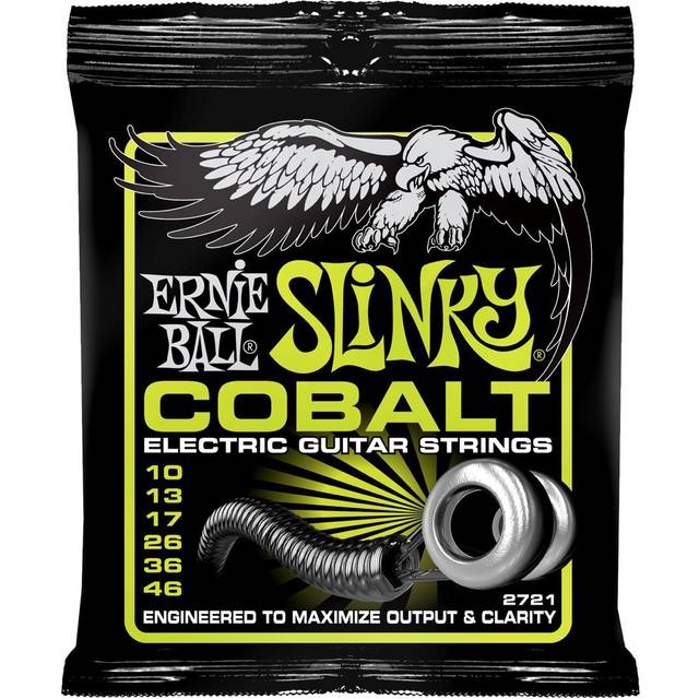 Ernie Ball Regular Slinky Cobalt Electric Guitar Strings - 10-46 Gauge