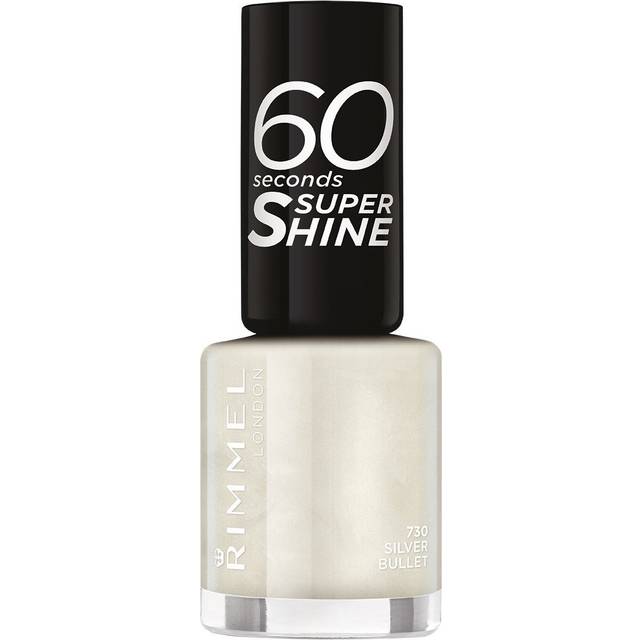 Rimmel Nail Polish 60 Second Silver Bullet 8ml